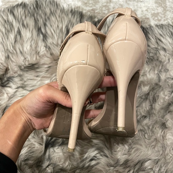 Madden Girl Nude Heels - Picture 2 of 3